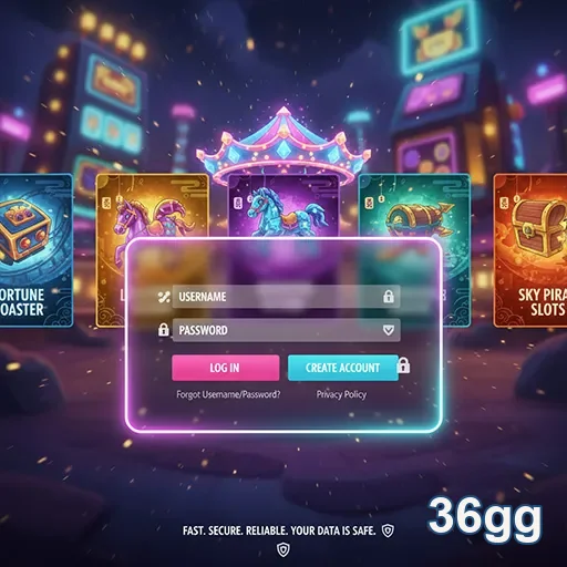 Ilustração de Diversão nas Slots